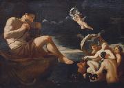 Johann Carl Loth Galatea mit ihren Begleiterinnen vor Polyphem china oil painting artist